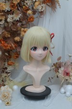 NFD Kigurumi Lycoris Recoil Chisato Nishikigi Lovely Cosplay Mask